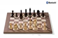 Szachownica elektroniczna DGT Bluetooth E-Board Orzech + Figury DGT Royal